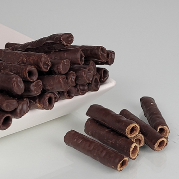 Imagen de Barquillos bañados de chocolate